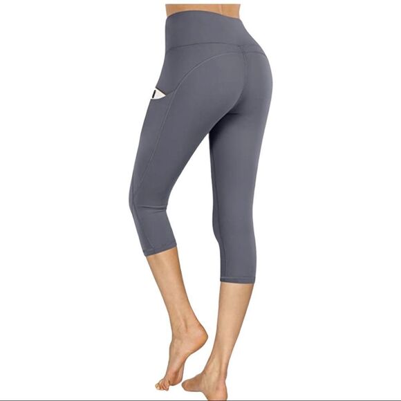 PHISOCKAT Women's High Waist Leggings with Pockets - Picture 3 of 16